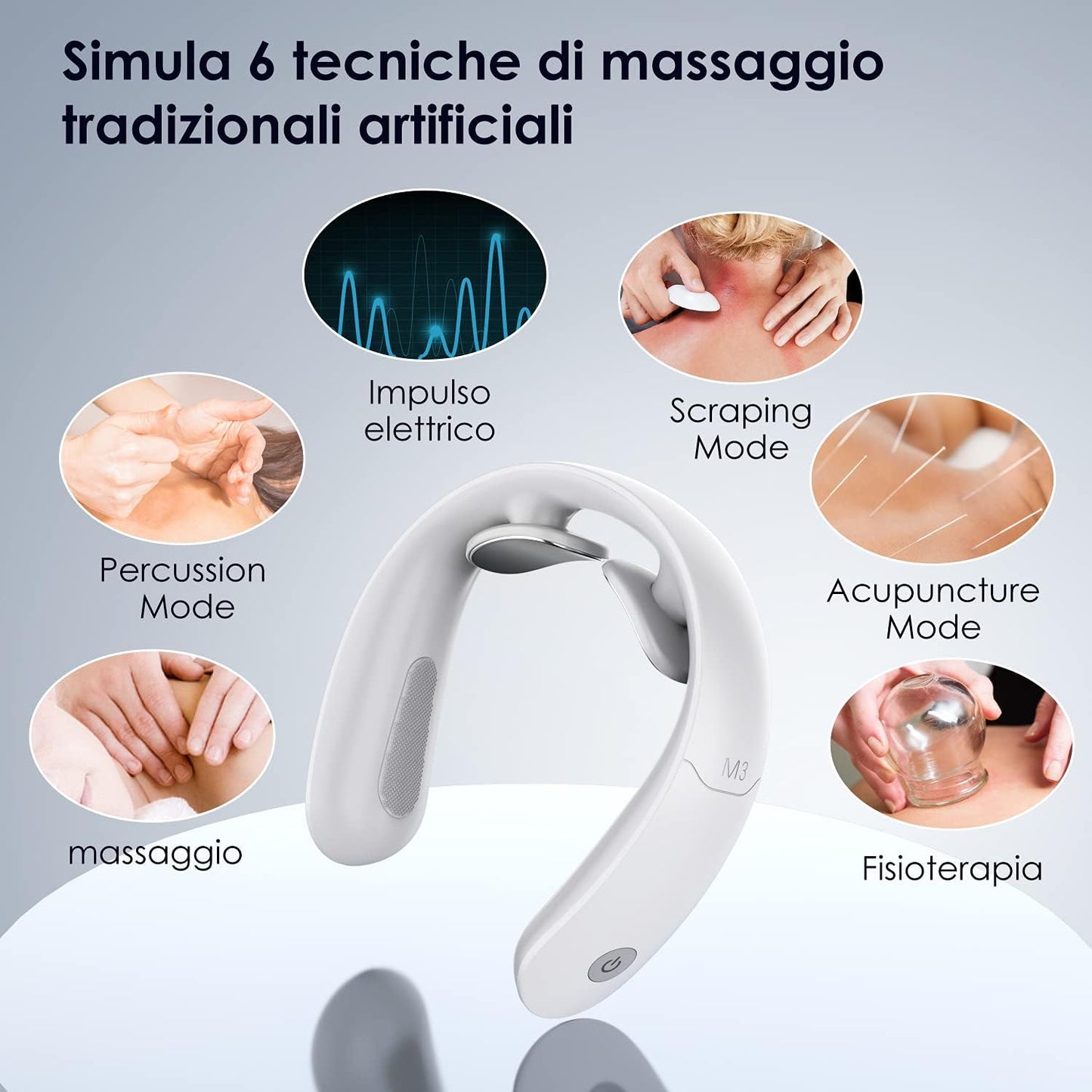 Massaggiatore Portatile per Collo e Spalle – Relax e Rinnovamento Ovunque